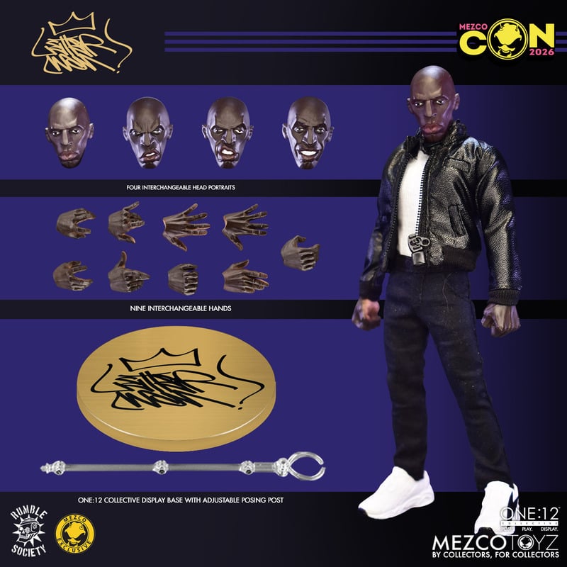 Mezco One:12 Hoodz: Letterman - Throwback Edition