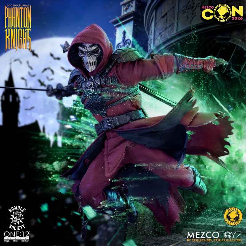 Mezco One:12 Doc Nocturnal: Phantom Knight Edition