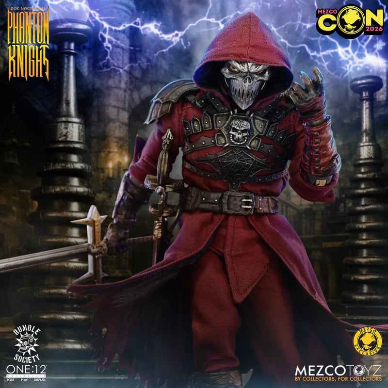 Mezco One:12 Doc Nocturnal: Phantom Knight Edition