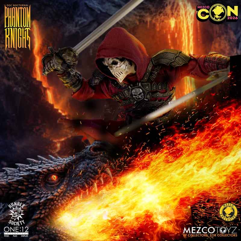 Mezco One:12 Doc Nocturnal: Phantom Knight Edition