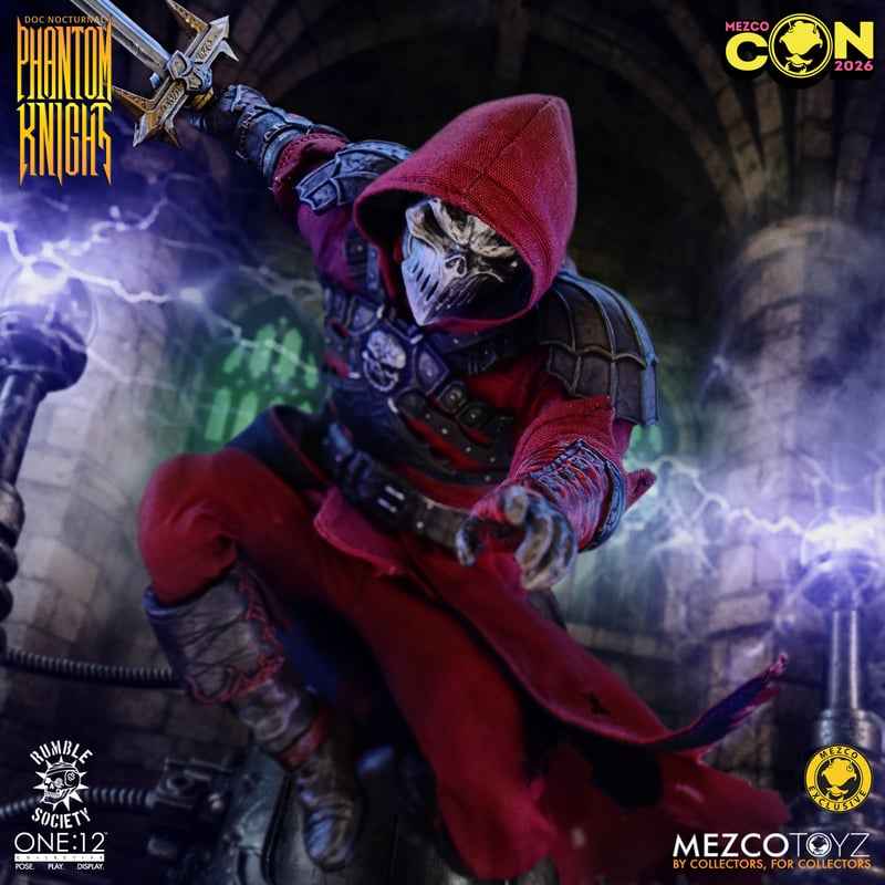 Mezco One:12 Doc Nocturnal: Phantom Knight Edition