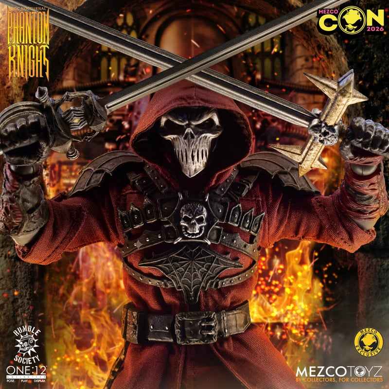 Mezco One:12 Doc Nocturnal: Phantom Knight Edition