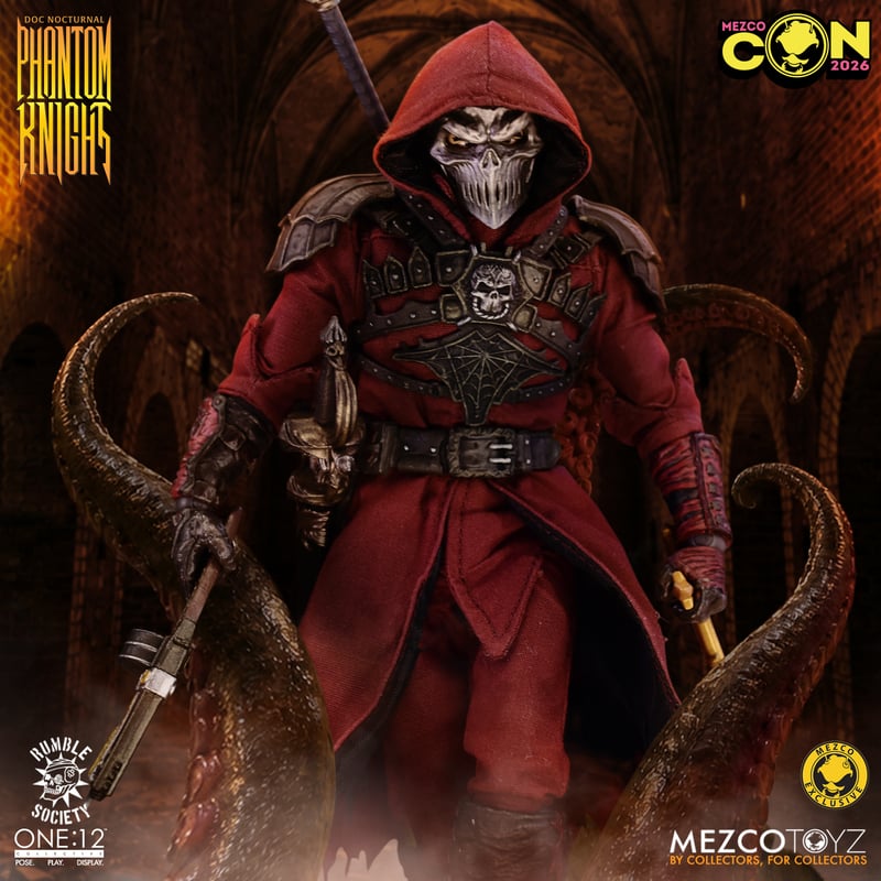 Mezco One:12 Doc Nocturnal: Phantom Knight Edition