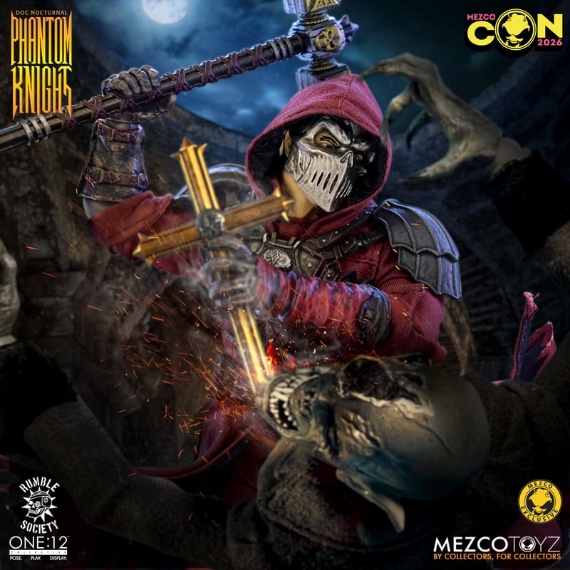 Mezco One:12 Doc Nocturnal: Phantom Knight Edition