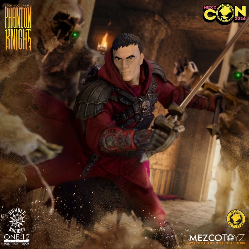 Mezco One:12 Doc Nocturnal: Phantom Knight Edition