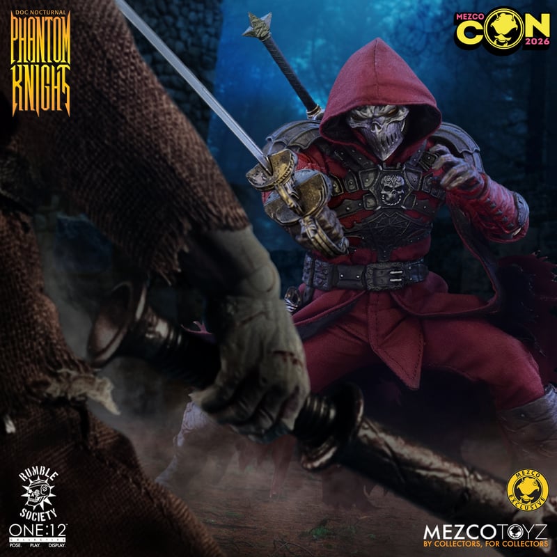 Mezco One:12 Doc Nocturnal: Phantom Knight Edition