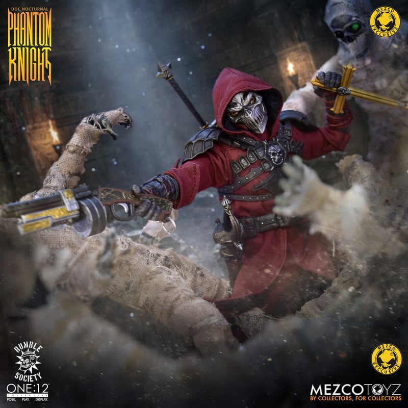Mezco One:12 Doc Nocturnal: Phantom Knight Edition