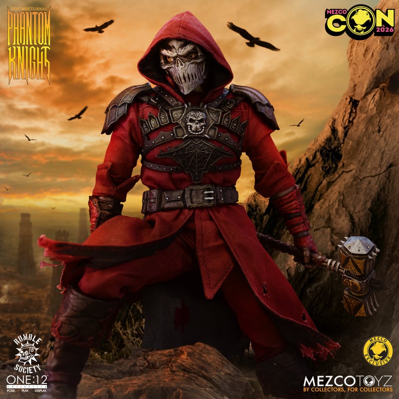 Mezco One:12 Doc Nocturnal: Phantom Knight Edition