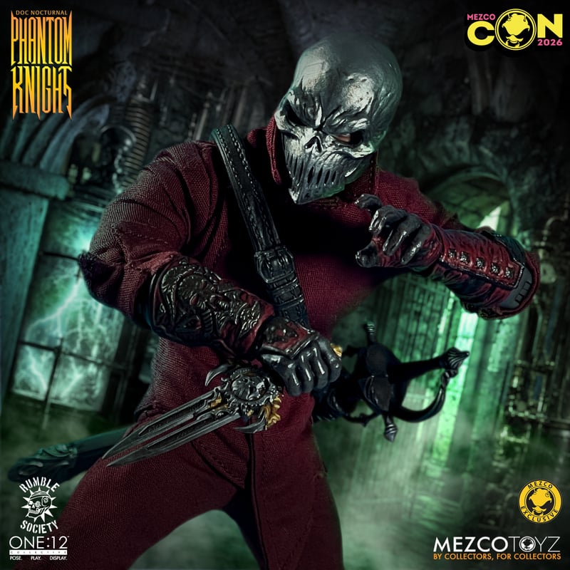 Mezco One:12 Doc Nocturnal: Phantom Knight Edition