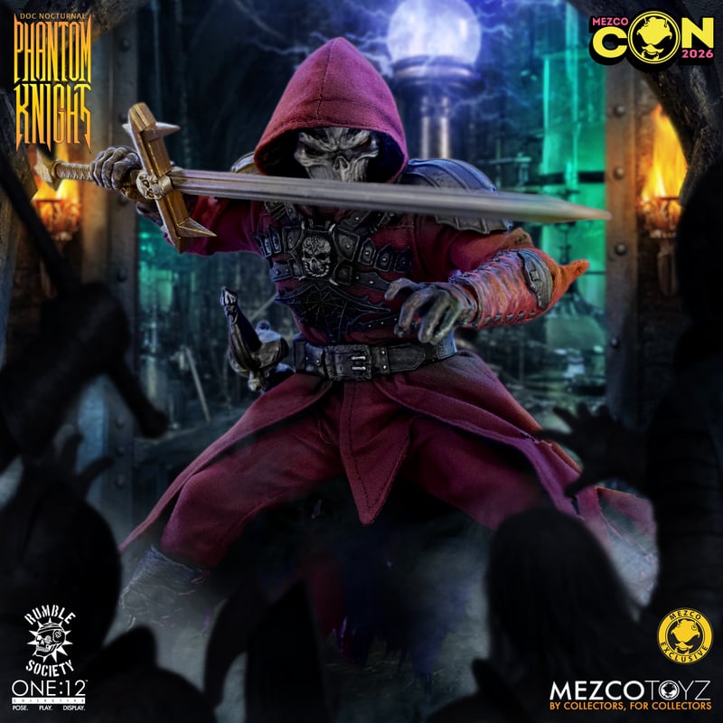 Mezco One:12 Doc Nocturnal: Phantom Knight Edition