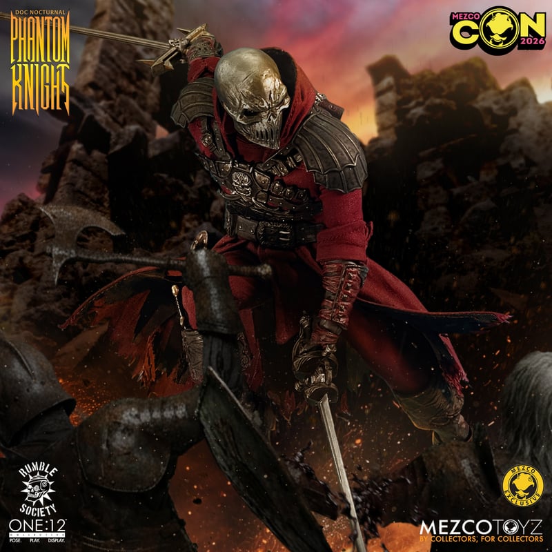 Mezco One:12 Doc Nocturnal: Phantom Knight Edition