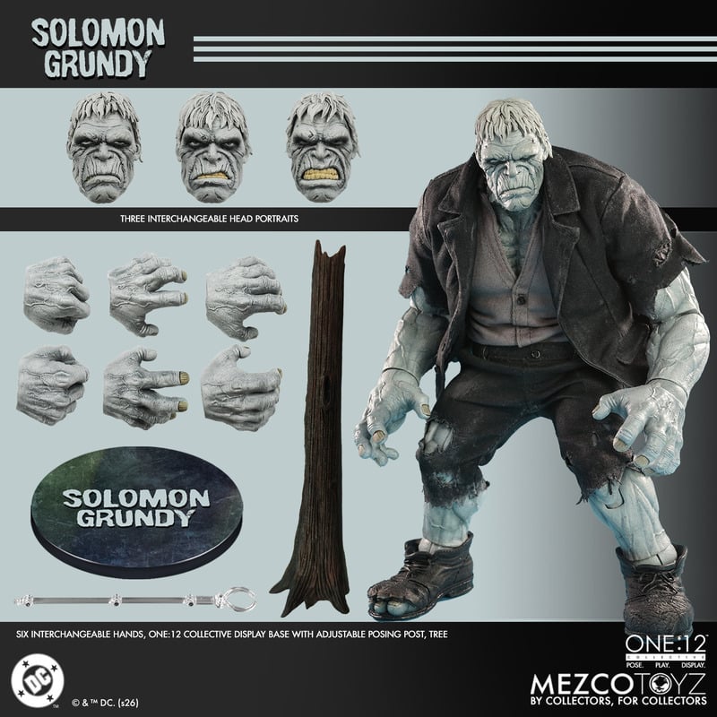 Mezco One:12 Collective Solomon Grundy PREORDER