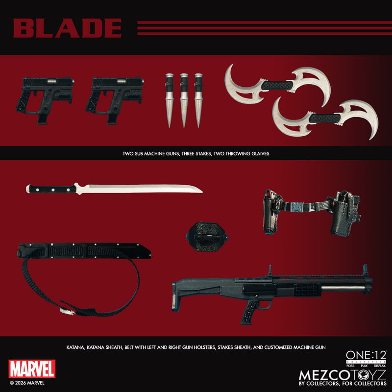 Mezco One:12 Collective BLADE PREORDER