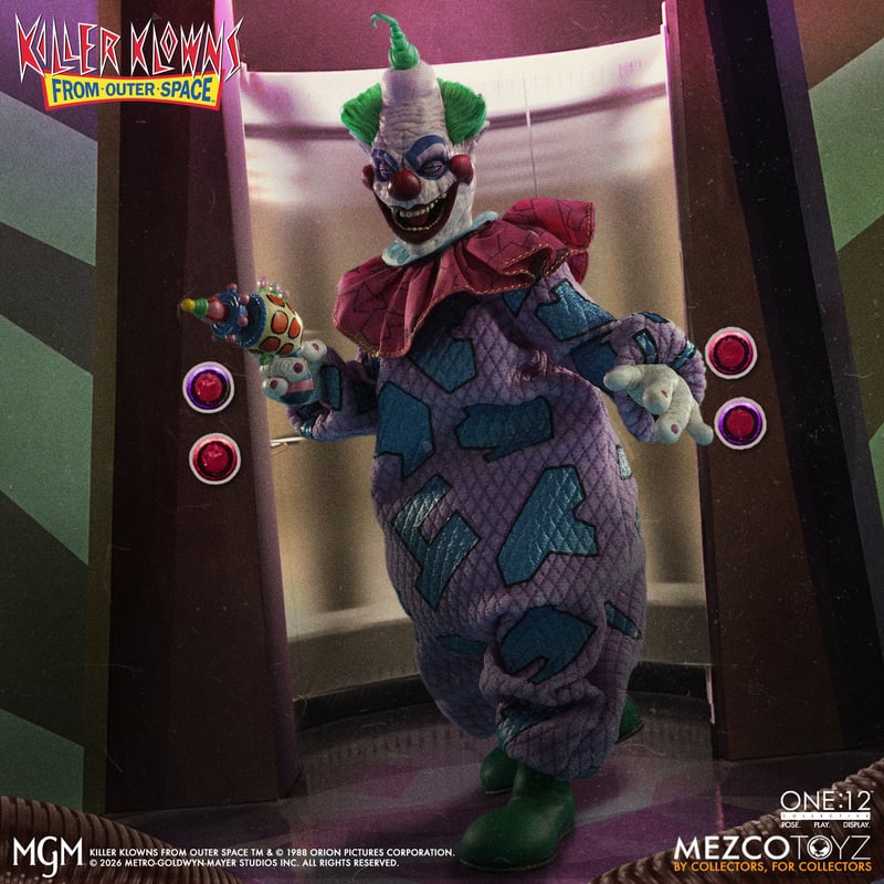 Mezco One:12 Collective Killer Klowns from Outer Space: Jumbo PREORDER