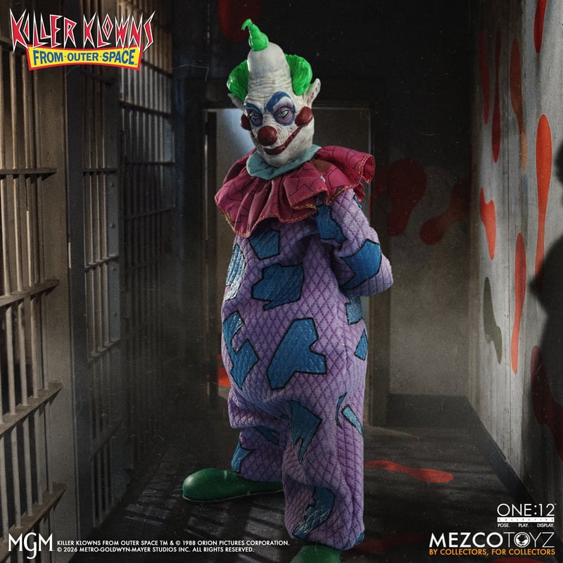 Mezco One:12 Collective Killer Klowns from Outer Space: Jumbo PREORDER