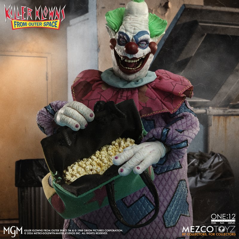 Mezco One:12 Collective Killer Klowns from Outer Space: Jumbo PREORDER