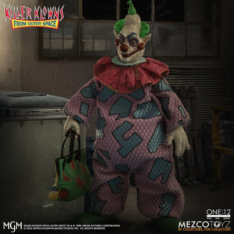Mezco One:12 Collective Killer Klowns from Outer Space: Jumbo PREORDER