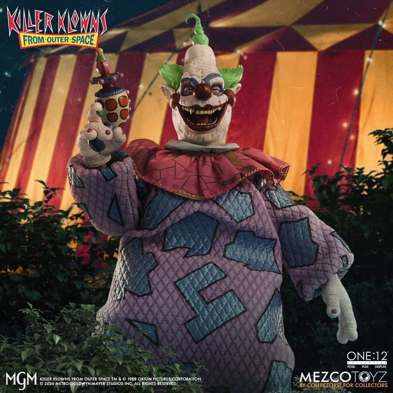 Mezco One:12 Collective Killer Klowns from Outer Space: Jumbo PREORDER