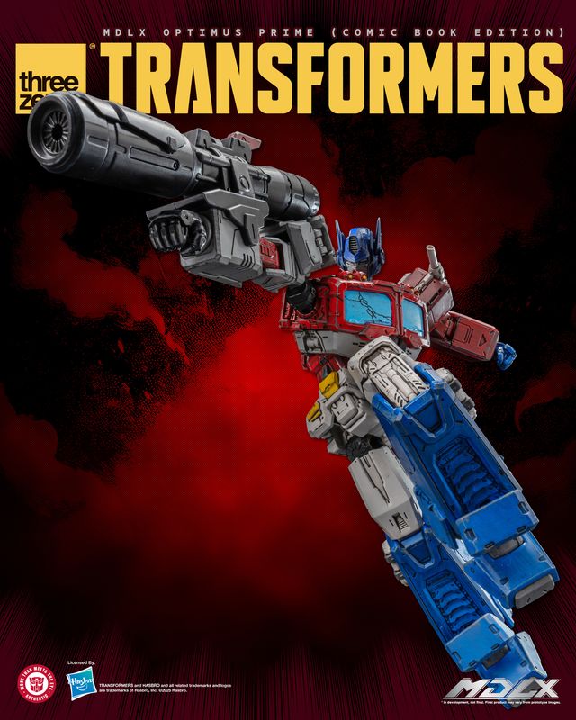 ThreeZero Transformers MDLX Optimus Prime (Comic Book Edition) PREORDER