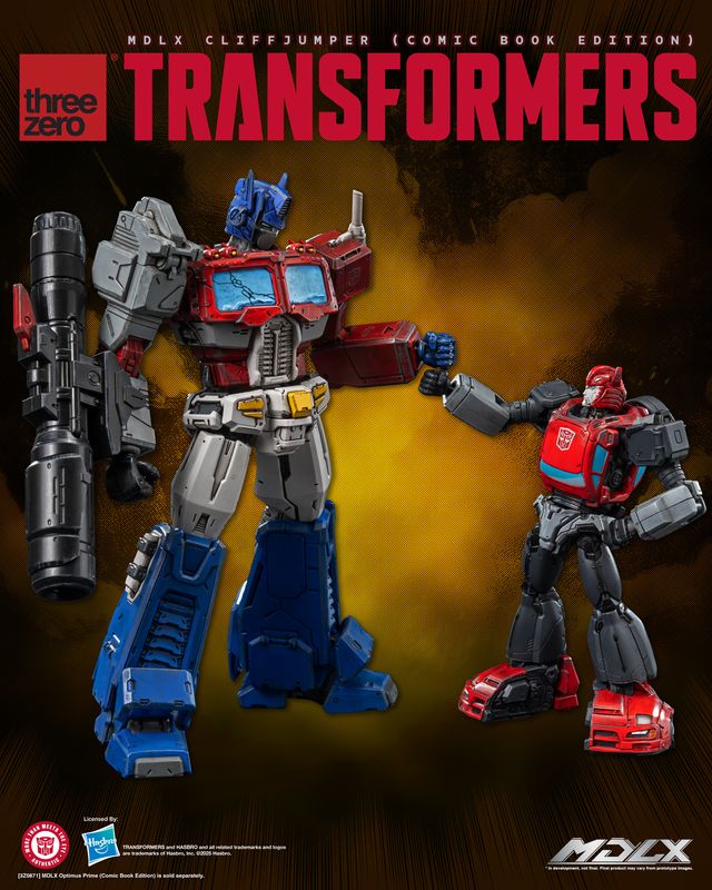 ThreeZero Transformers MDLX Cliffjumper (Comic Book Edition) PREORDER