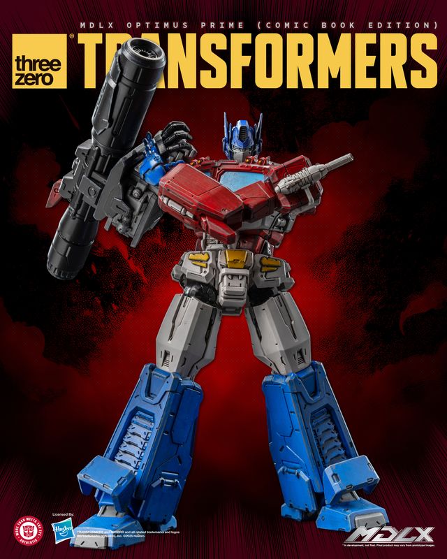 ThreeZero Transformers MDLX Optimus Prime (Comic Book Edition) PREORDER